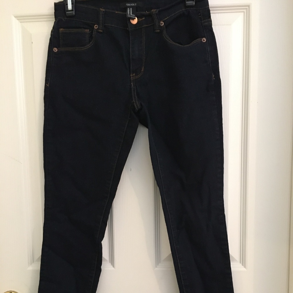 Dark wash jeans!